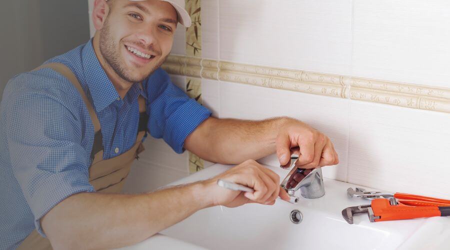 Faucet cartridge replacement in Greenwood, ME